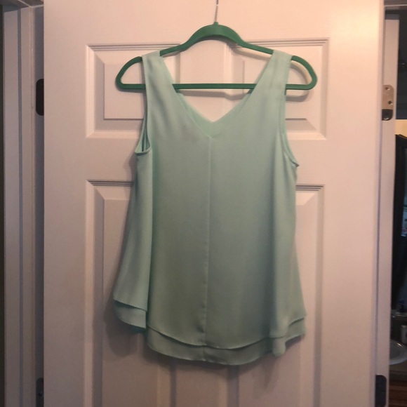 Aqua Tiered Blouse - Picture 5 of 6